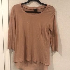 Ann Taylor factory 3/4 length sleeve blouse